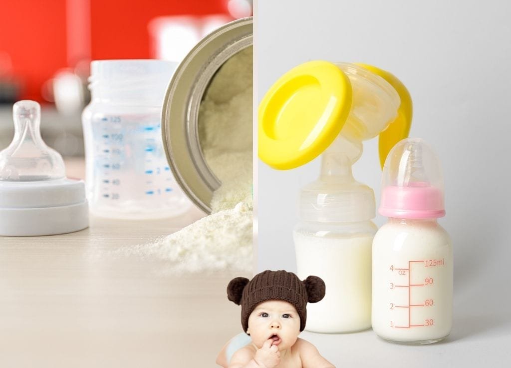 Perbedaan Bayi yang Mengonsumsi ASI dan Susu Formula