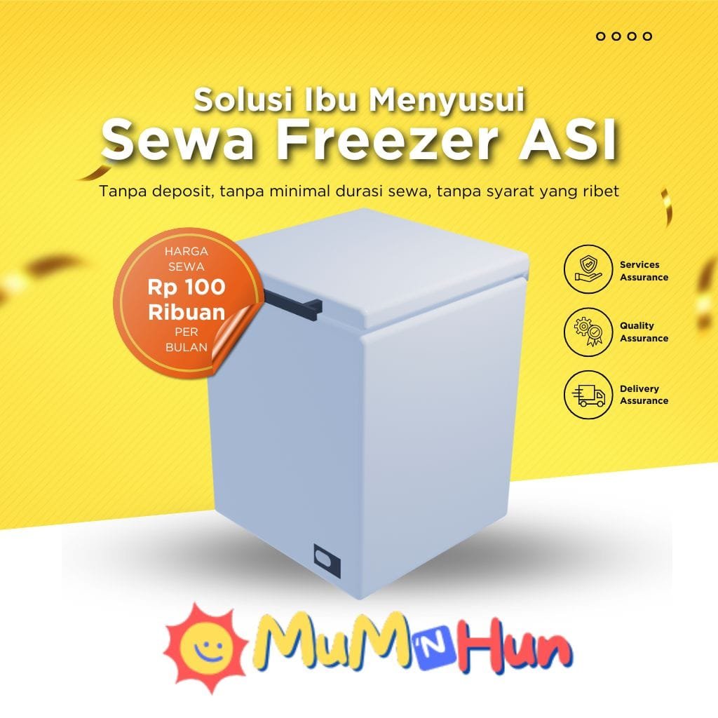 Jasa Sewa Freezer ASI Mum N Hun