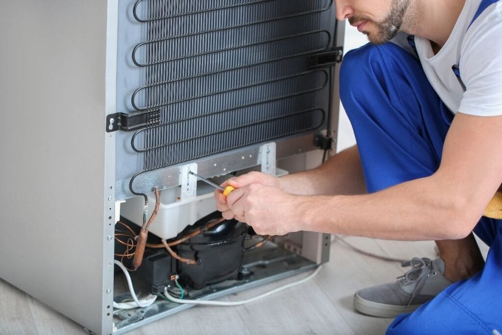 Servis Freezer ASI Bocor